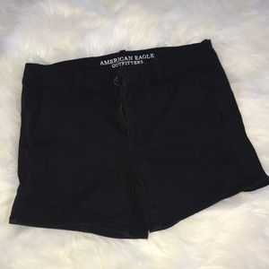 American eagle black jean shorts!